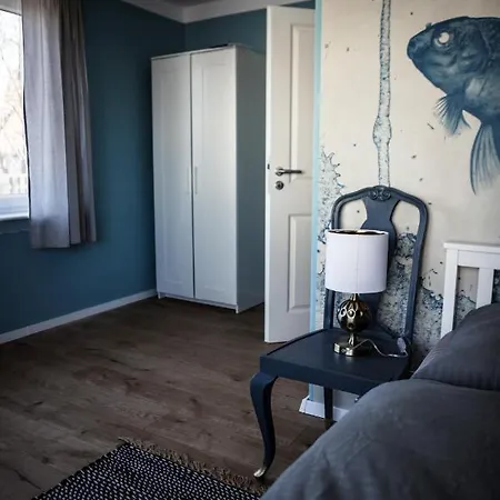 בית נופש Ferienhaus Schwarze Moewe Grambin